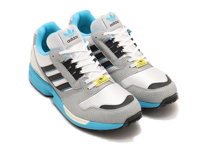 Exklusiver Release des atmos x adidas ZX 8000 “Glow in the Dark Snake”